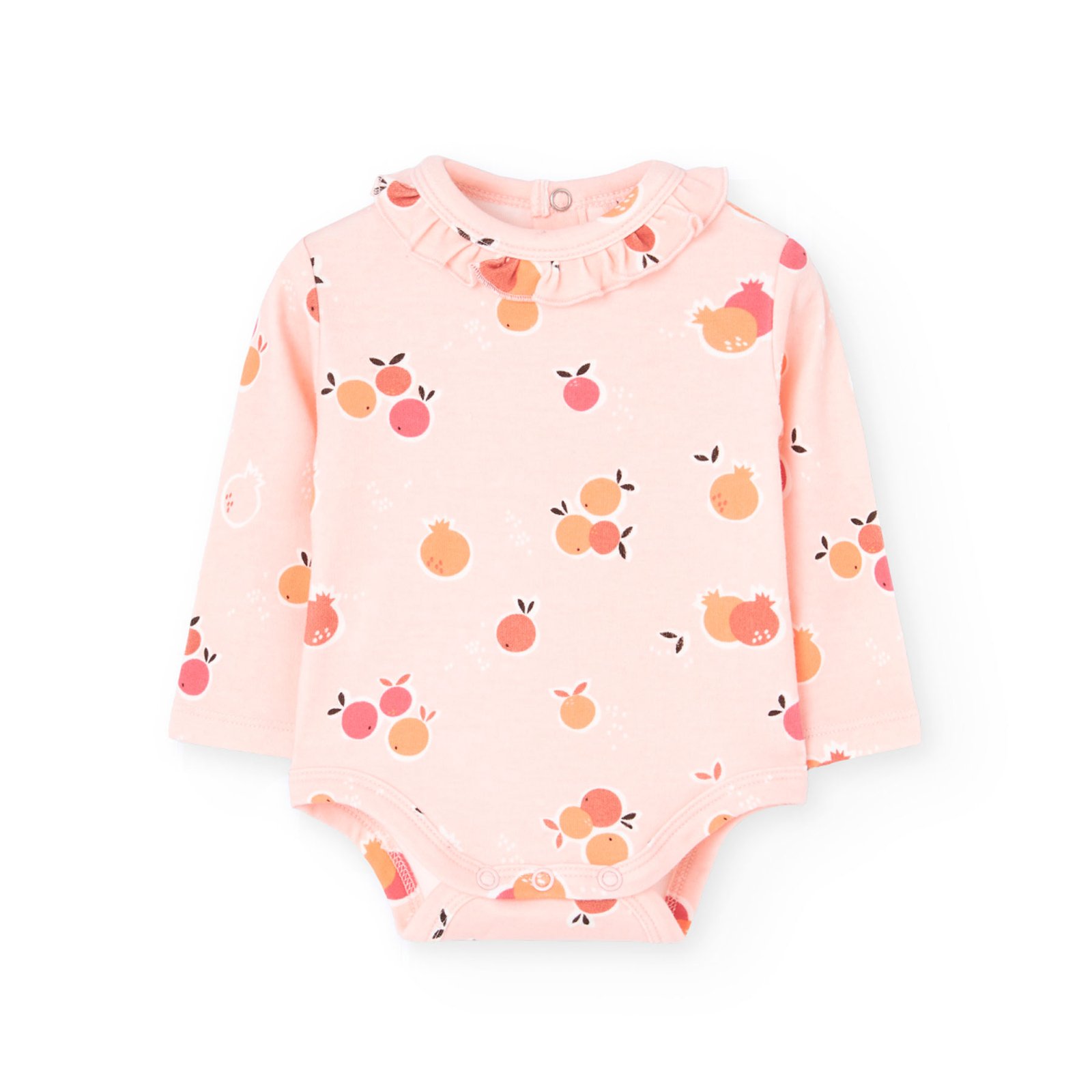 Βρεφικό σετ φόρεμα λαγουδάκι με κορμάκι και ροζ καλσόν - Image 5