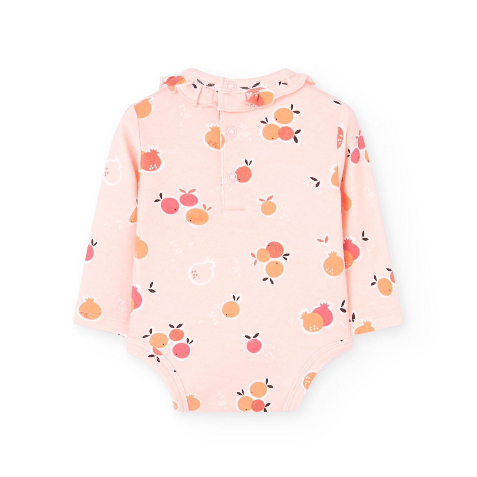 Βρεφικό σετ φόρεμα λαγουδάκι με κορμάκι και ροζ καλσόν - Image 4