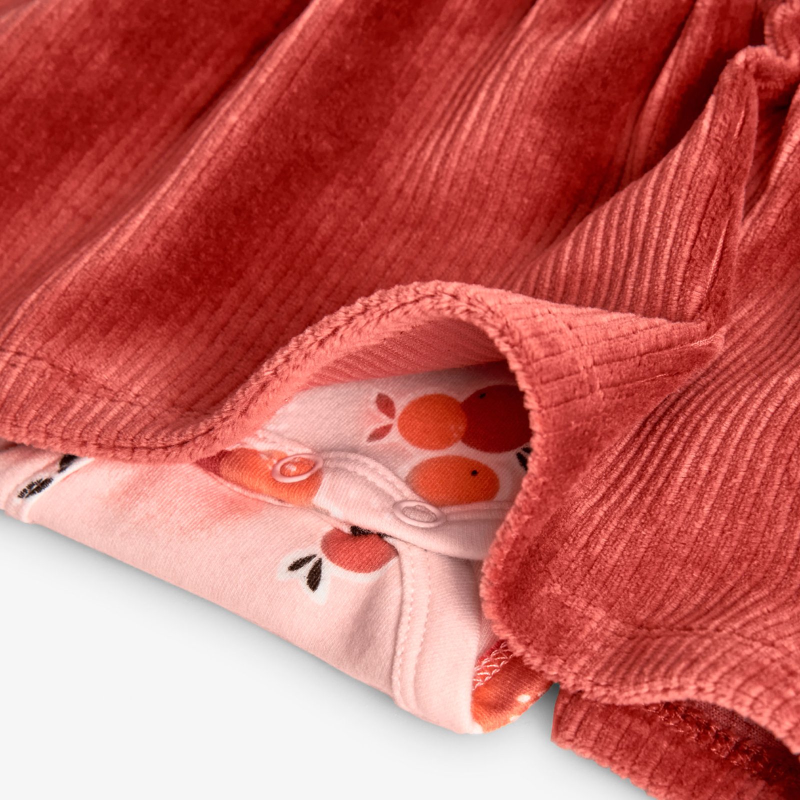 Βρεφικό σετ φόρεμα λαγουδάκι με κορμάκι και ροζ καλσόν - Image 7