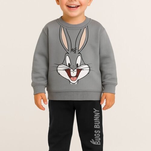 Σετ Φούτερ Παντελόνι Action “Bugs Bunny” – Γκρι