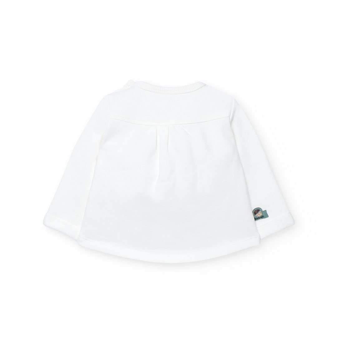 Βρεφικό σετ Boboli μπλούζα με κέντημα και παντελόνι κοτλέ - Image 8