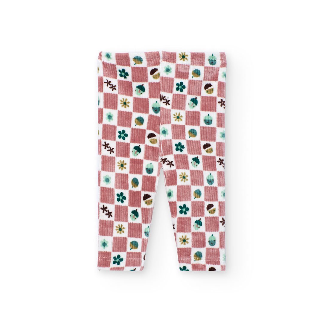 Βρεφικό σετ Boboli μπλούζα με κέντημα και παντελόνι κοτλέ - Image 5