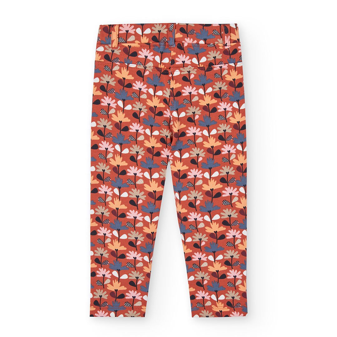 Παιδικό Παντελόνι Boboli Με Λουλούδια - Image 2