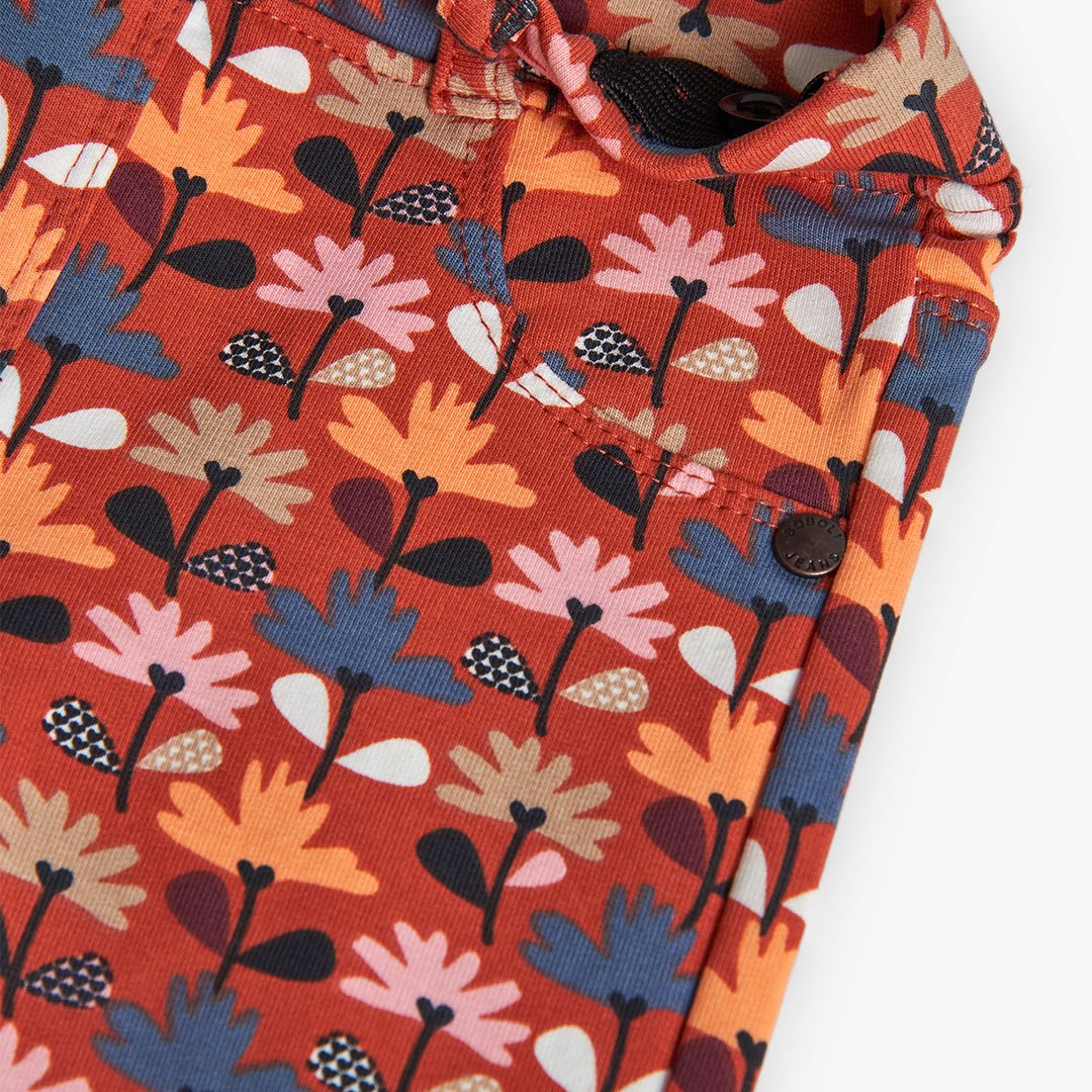 Παιδικό Παντελόνι Boboli Με Λουλούδια - Image 4