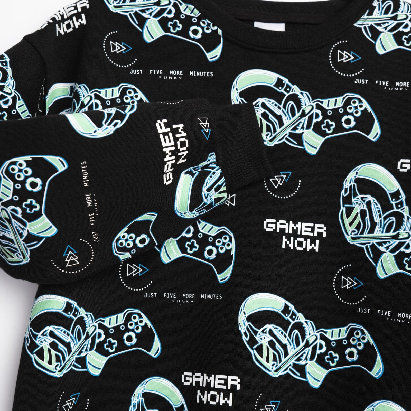 Παιδική Φόρμα Φούτερ για Αγόρι "Gamer Now" Μαύρη - Image 3