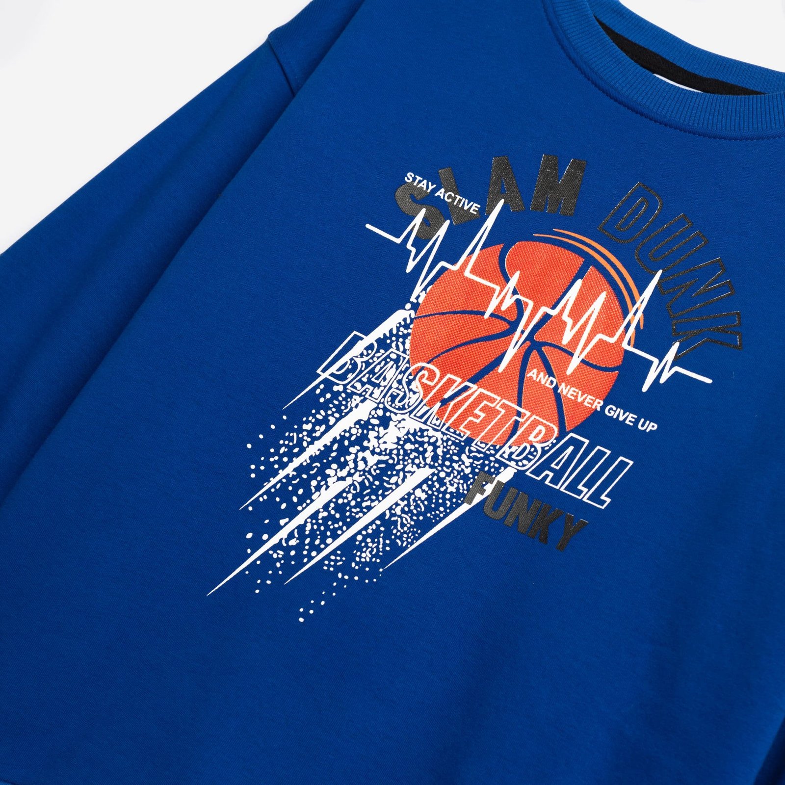 Φόρμα Αγόρι Funky Μπάσκετ Ρουά/Μαύρο - Image 2