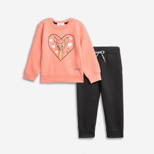 Φόρμα Κορίτσι Funky Ελαφάκι Blush/Μαύρο