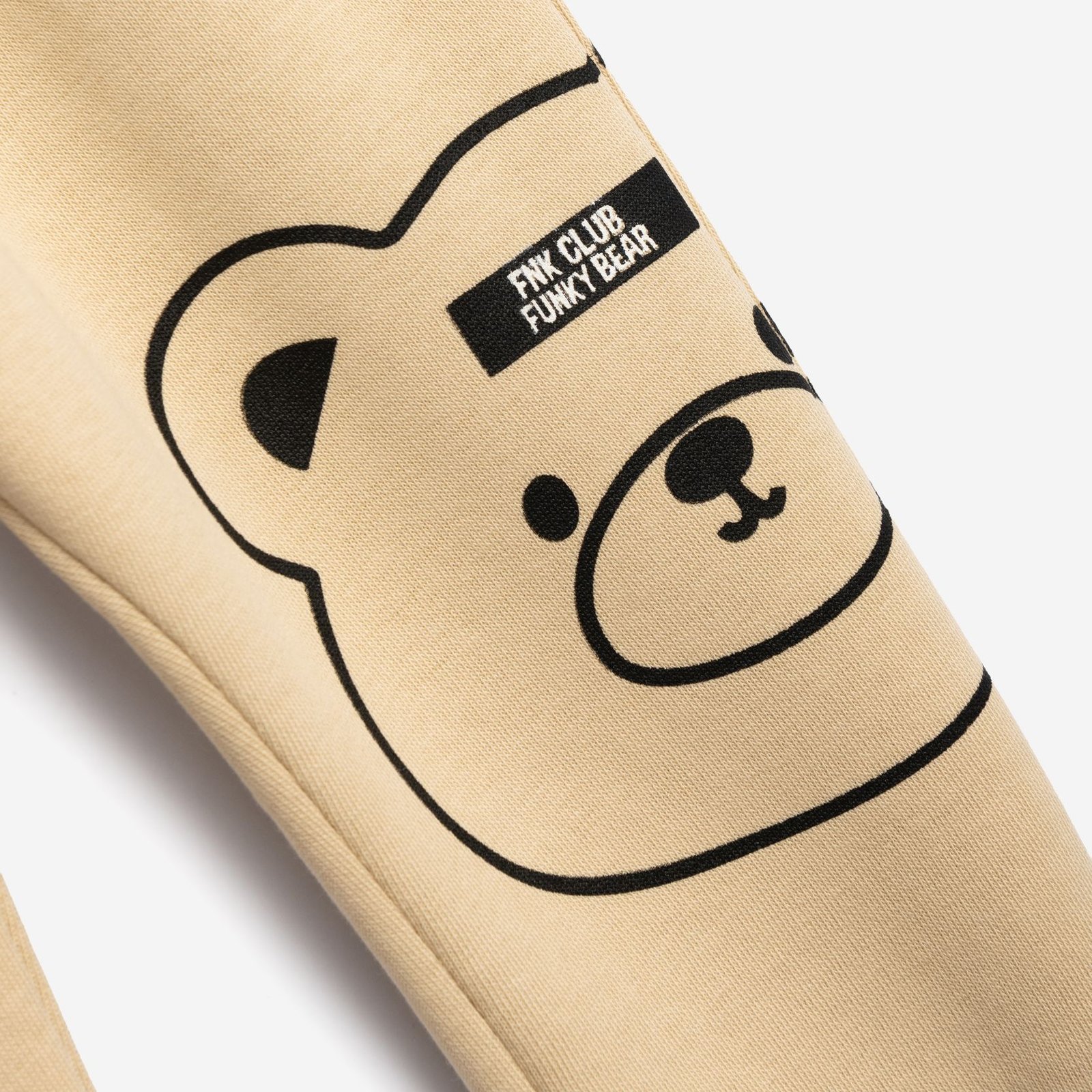 Σετ Φούτερ Αγόρι Funky “Bear Friends” – Μπεζ/Εκρού - Image 2