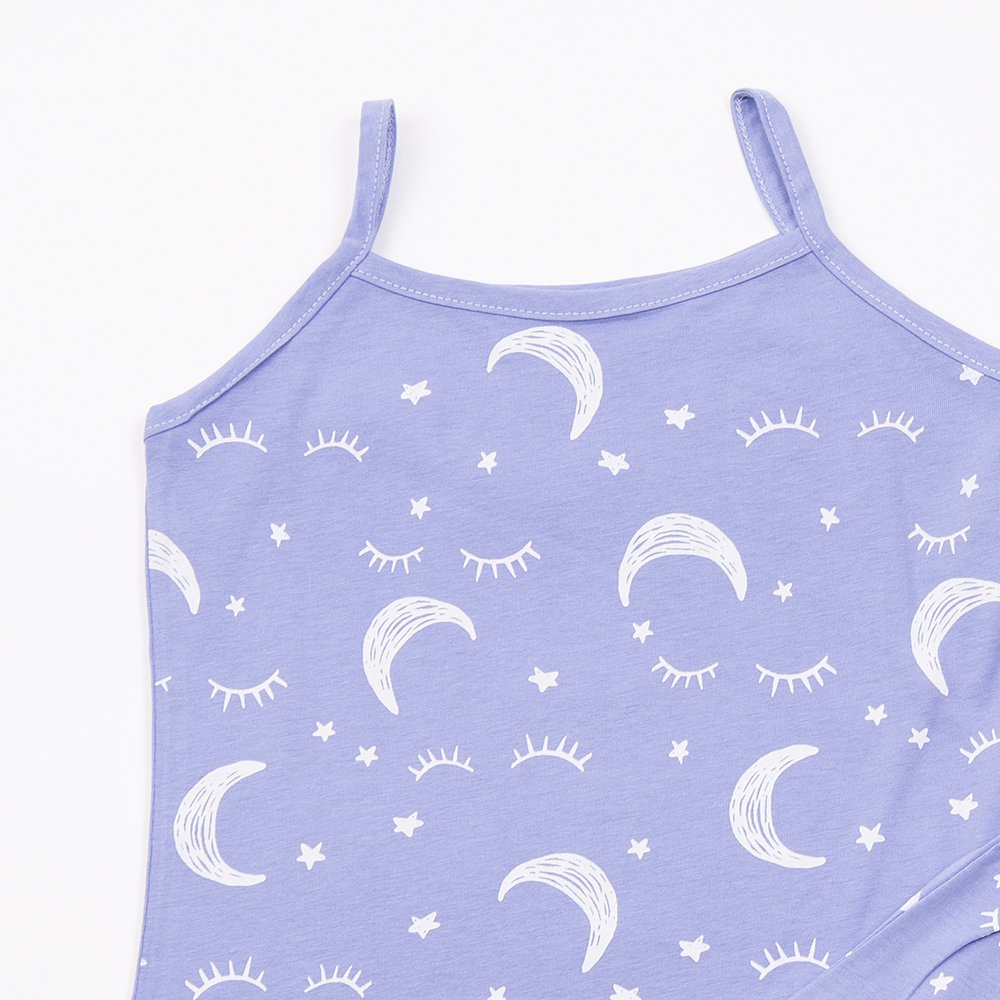 Πυζάμα Κορίτσι “Moon Dreams” – Λιλά - Image 3