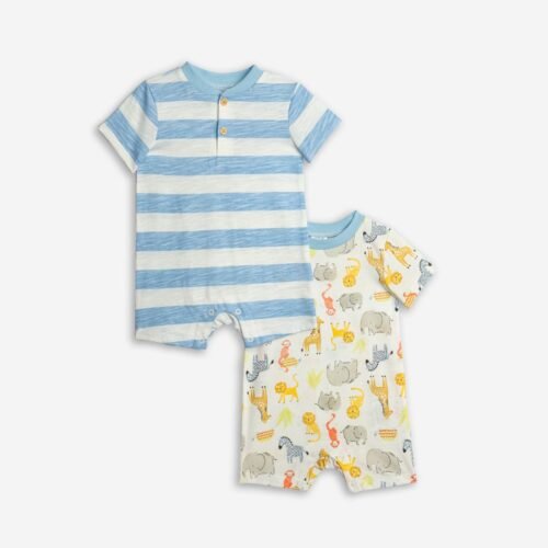 Βρεφικό Σετ Φορμάκια Funky 2 Τεμαχίων – Σιέλ Safari