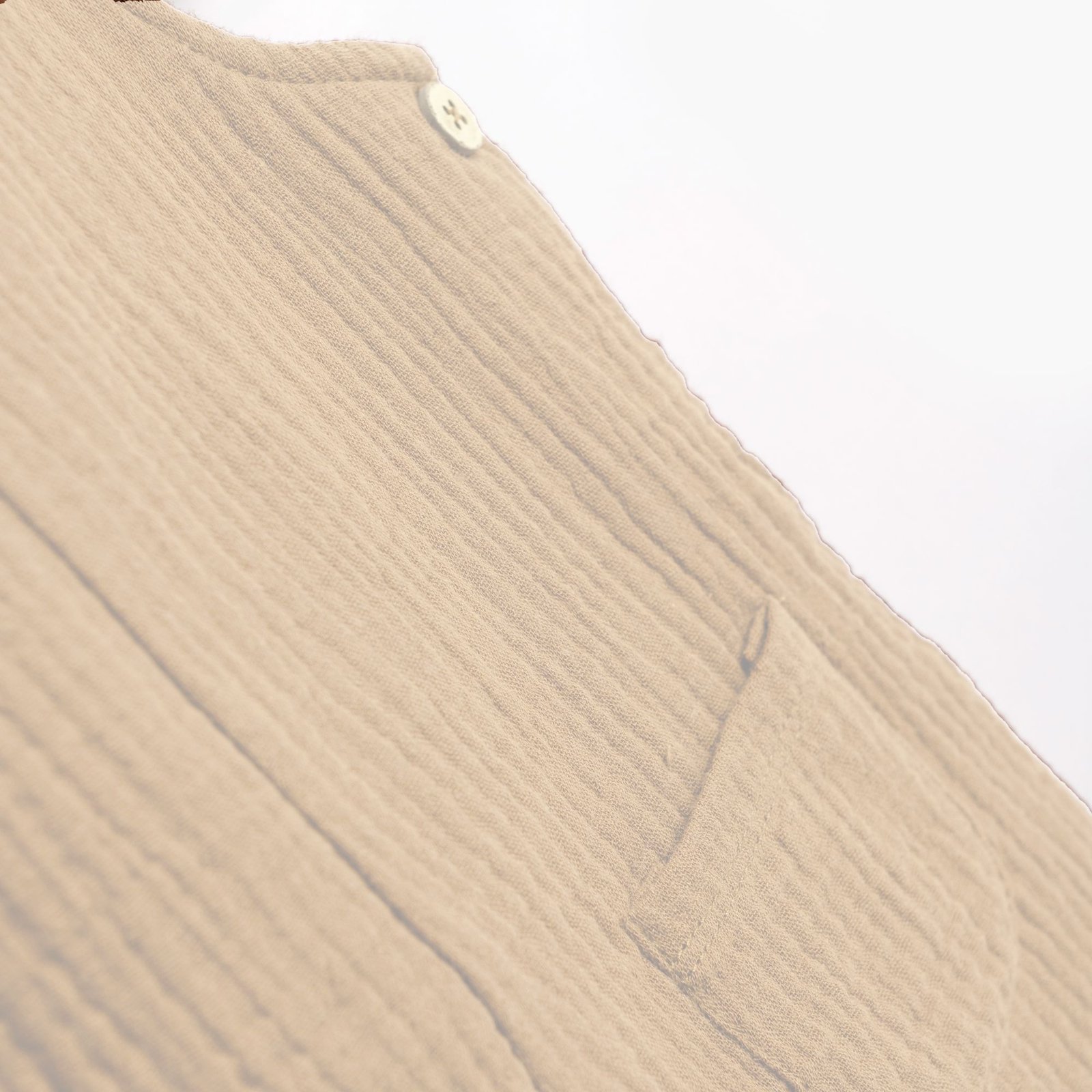 Εκρού σαλοπέτα με μπλούζα από βαμβάκι - Image 2