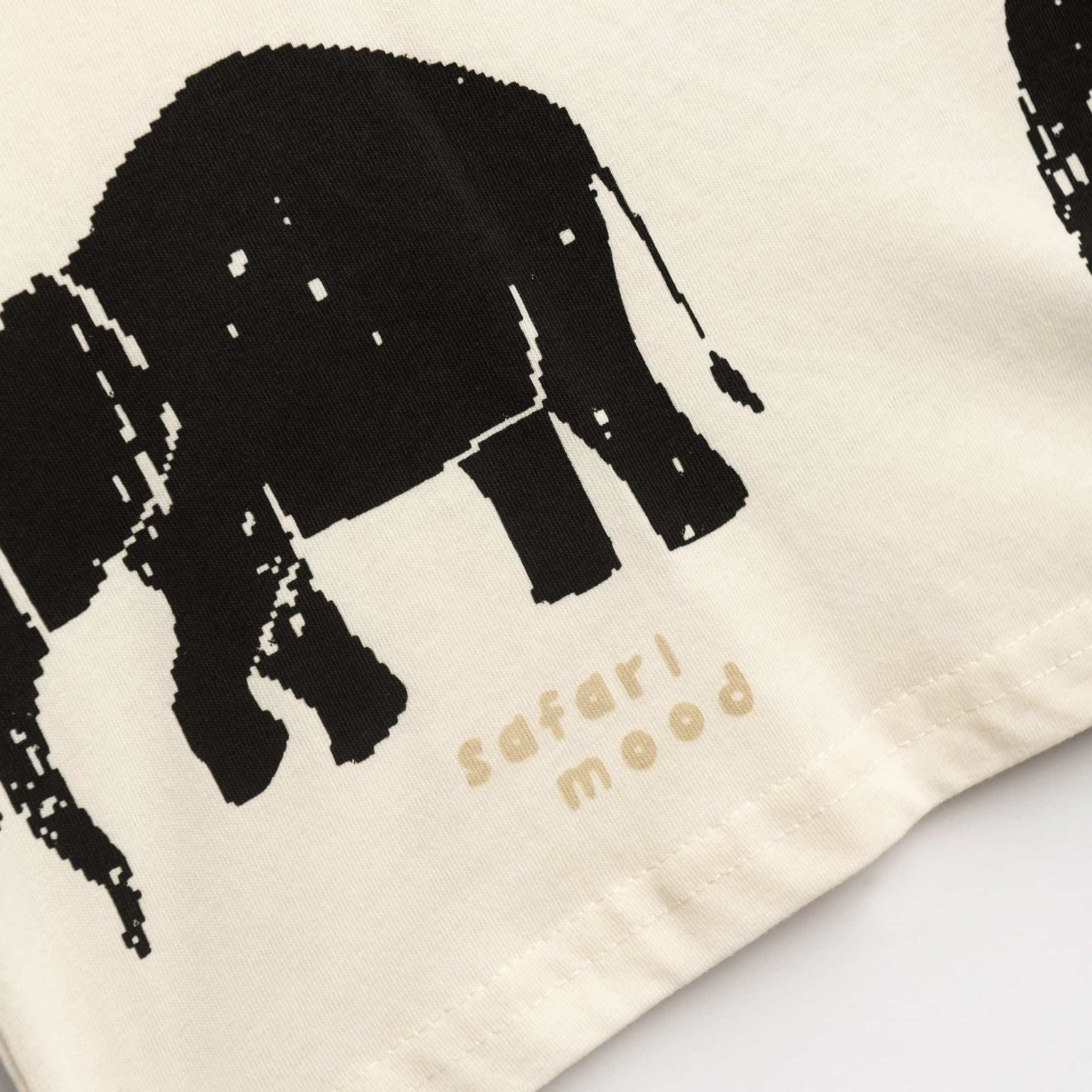 Σετ Μπλούζα & Βερμούδα Αγόρι Funky “Safari Mood” – Εκρού/Μπεζ - Image 2