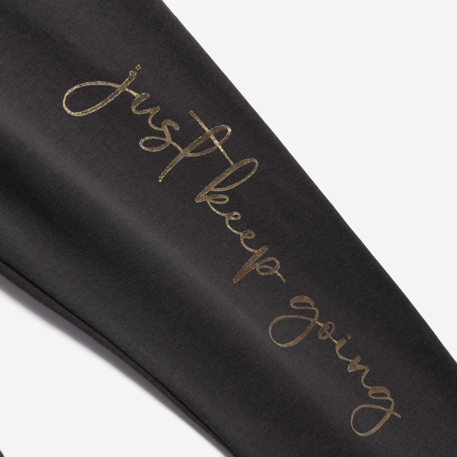 Σετ Μπλούζα & Κολάν Κορίτσι Funky “Chic” – Εκρού/Ανθρακί - Image 3