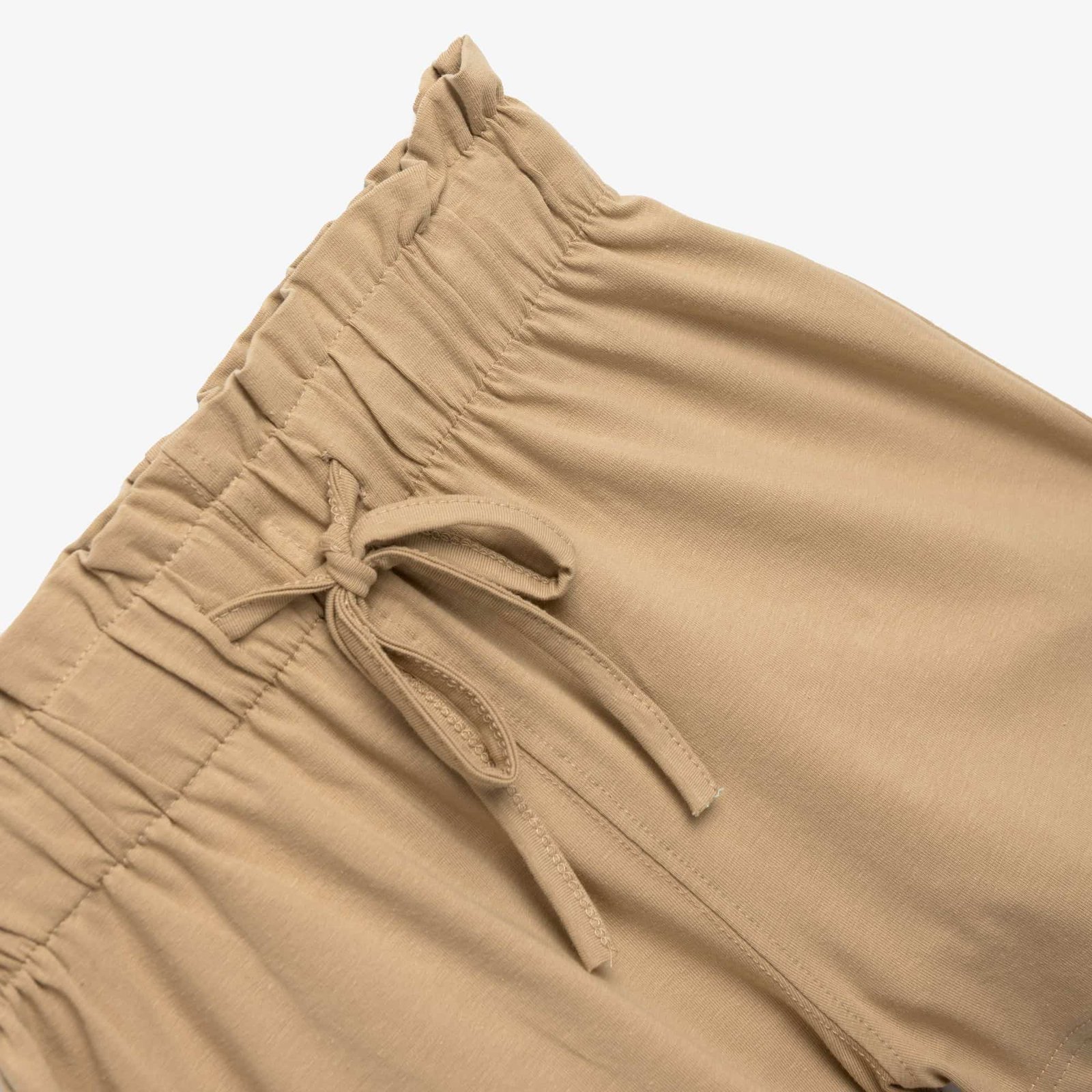 Σετ Τοπ & Σορτς Κορίτσι Funky “More Fun” – Εκρού/Μπεζ - Image 3