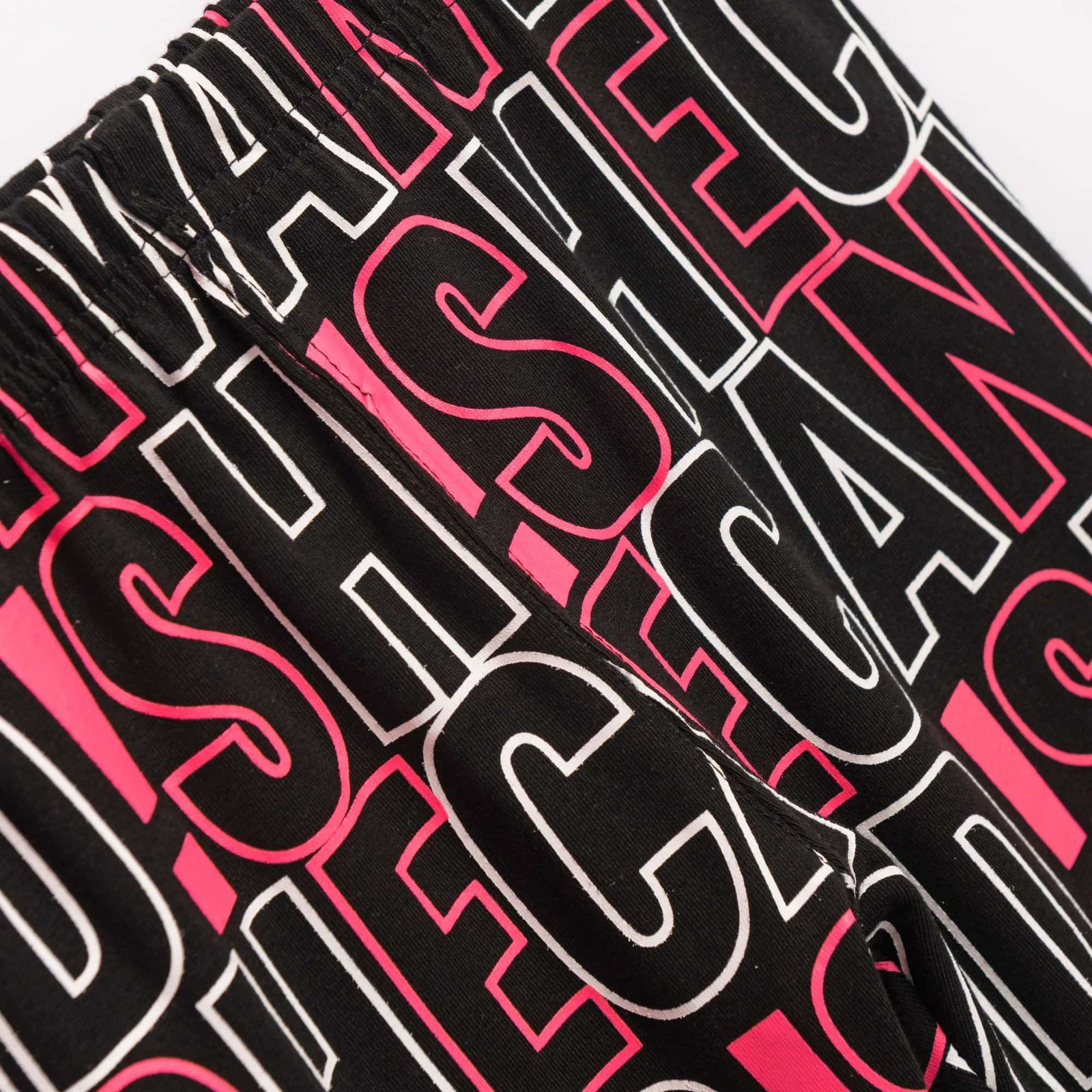 Σετ Μπλούζα & Κολάν Κορίτσι Funky “She Can” – Φούξια/Μαύρο - Image 3